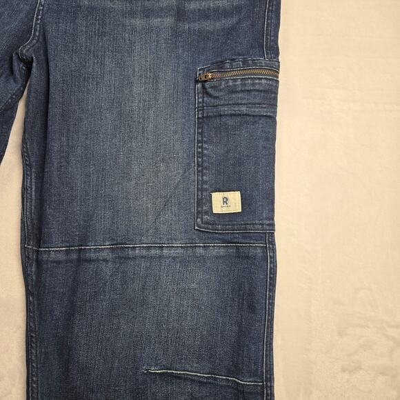 Wide Leg Denim Jeans - Picture 9 of 13